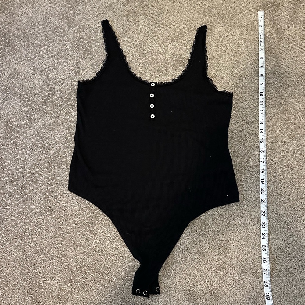 NWOT Black Bodysuit
